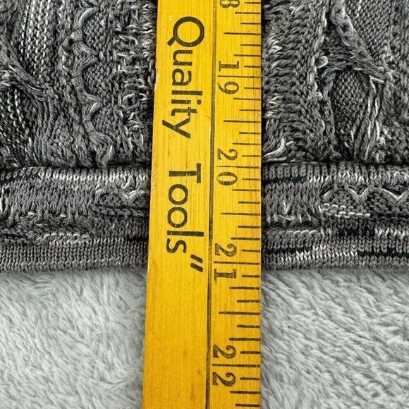 Vintage Coogi Australia Knit Grey Sweater Men's Size Large - Picture 9 of 13